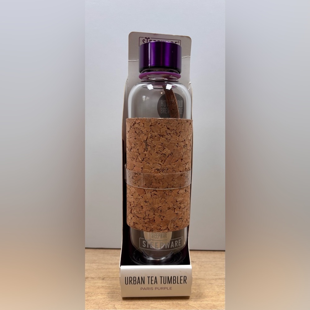[NEW] The Tea Spot Urban Tea Tumbler - Royal Purple Steepware